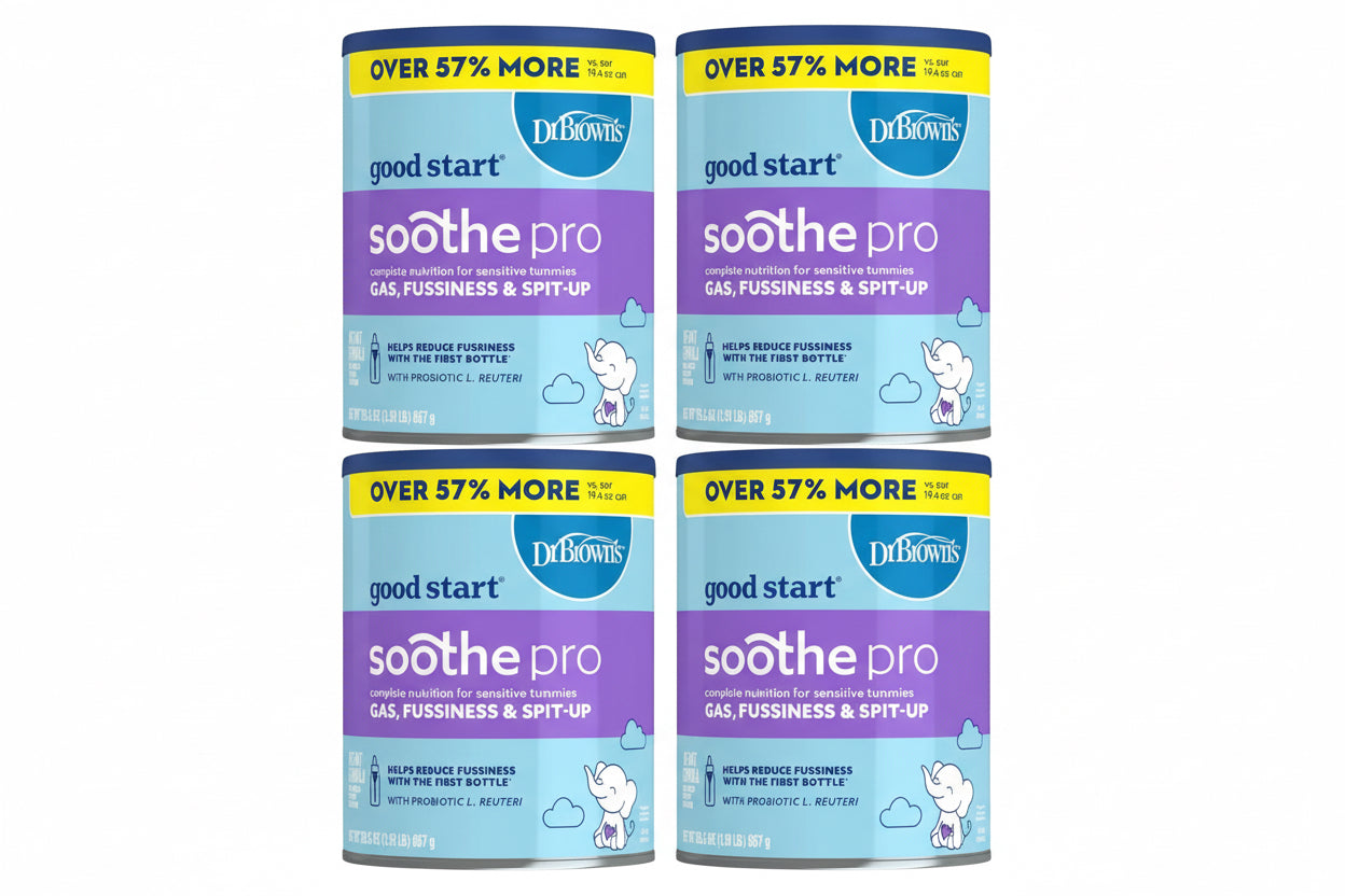 Gerber Good Start SoothePro, Stage 1, 30.6 oz (Pack of 4)