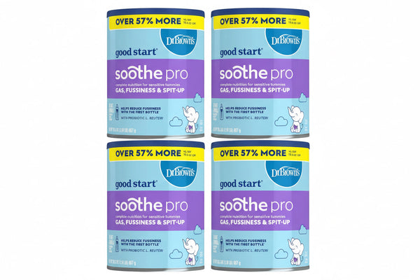 Gerber Good Start SoothePro, Stage 1, 30.6 oz (Pack of 4)