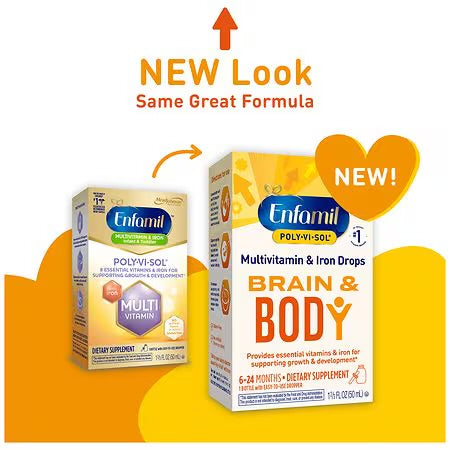 Enfamil Multivitamin Poly-vi-sol (3-pack)