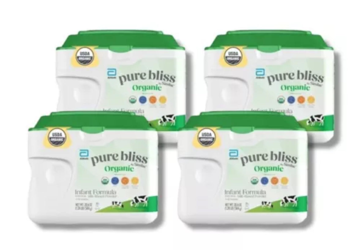 Pure Bliss Similac Organic Infant Formula 20.6 oz (Case of 4)