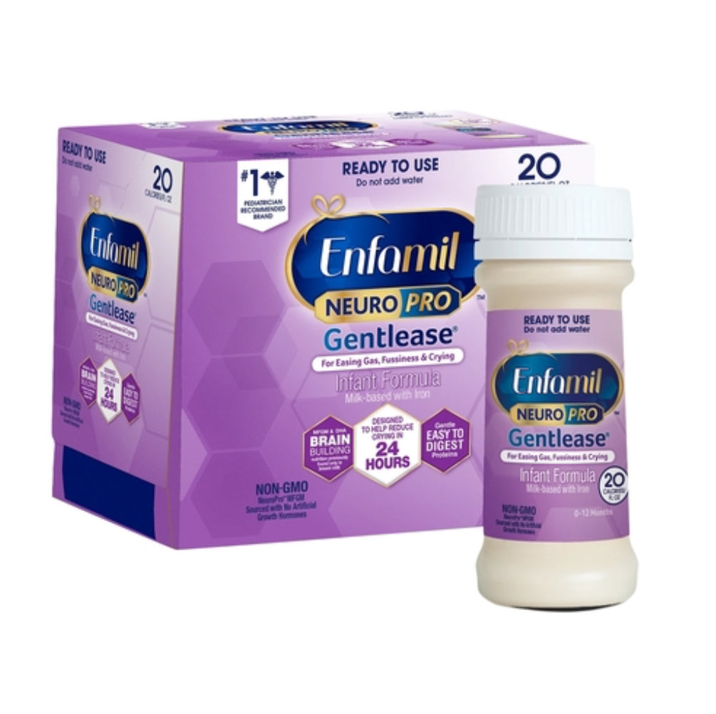 Enfamil NeuroPro Gentlease 2oz Bottle Ready to Use (Case of 48)