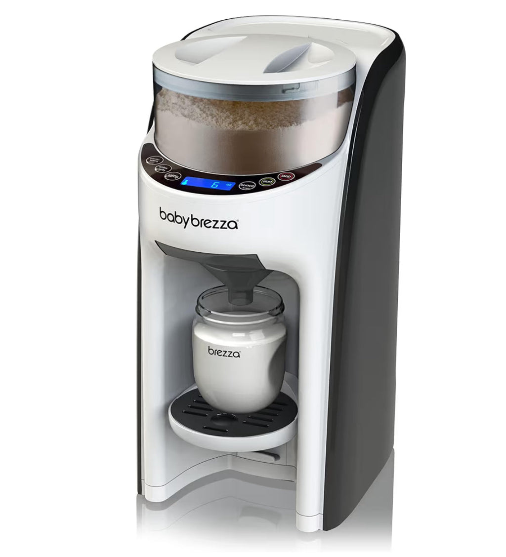 Baby Brezza New and Improved Formula Pro Advanced Formula Dispenser Machine - Automatically Mix a Warm Formula Bottle Instantly