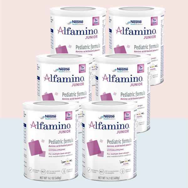 Alfamino Jr. Vanilla Pediatric Formula (6-14.1 oz) Case of 6