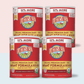 Earth’s Best Organic Dairy Infant Formula Powder (4-32 Oz) Case of 4