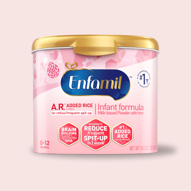 Enfamil A.R. Infant Formula for reflux (4 - 19.5 oz) Case of 4