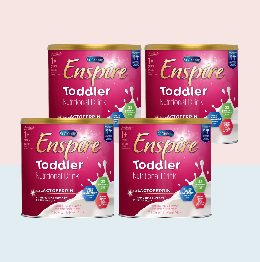 Enfamil Enspire Toddler Nutritional Drink, Natural Milk (4-24 oz) Case