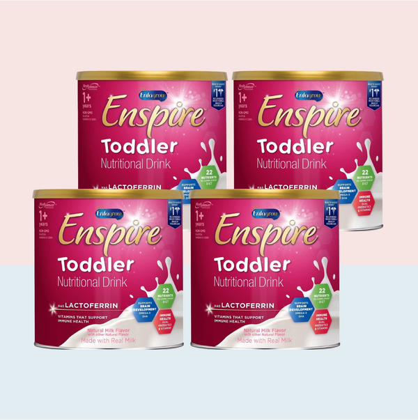 Enfamil Enspire Toddler Nutritional Drink, Natural Milk (4-24 oz) Case