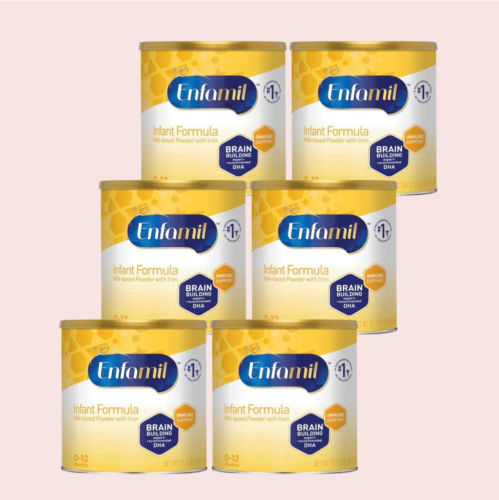 Enfamil Infant Formula with Iron, 21.1 oz (Case of 6)