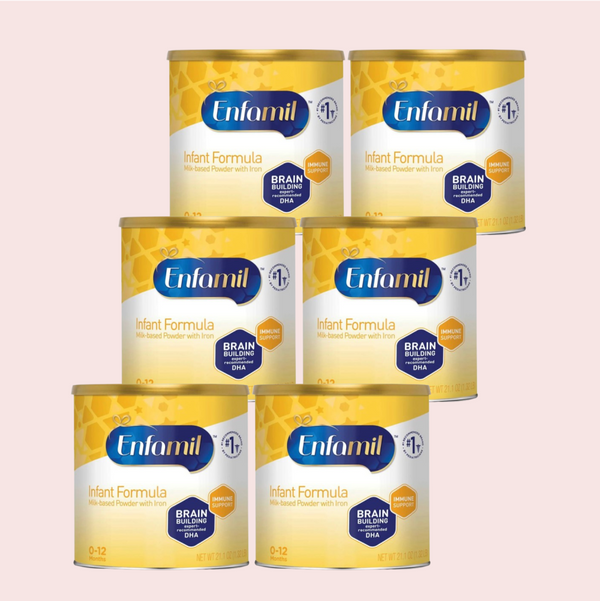 Enfamil Infant Formula with Iron, 21.1 oz (Case of 6)