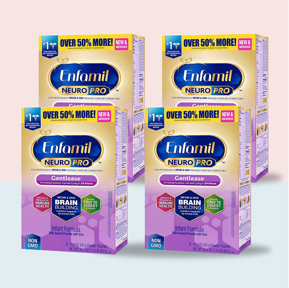 Enfamil NeuroPro Gentlease Refill Box (4 Pk 30.4 OZ)