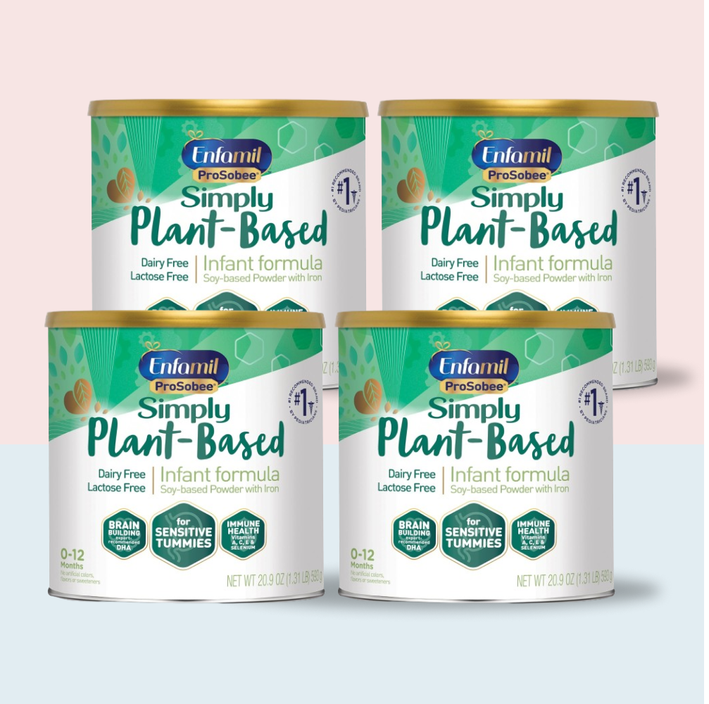 Enfamil Prosobee Soy Infant Formula (4-20.9 oz) Case of 4