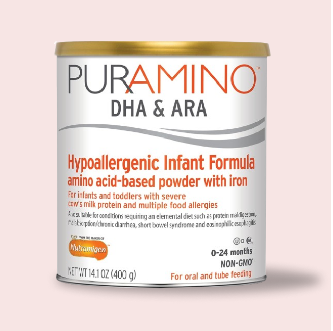 Enfamil PurAmino 14.1 oz, Non-GMO, DHA and ARA Can