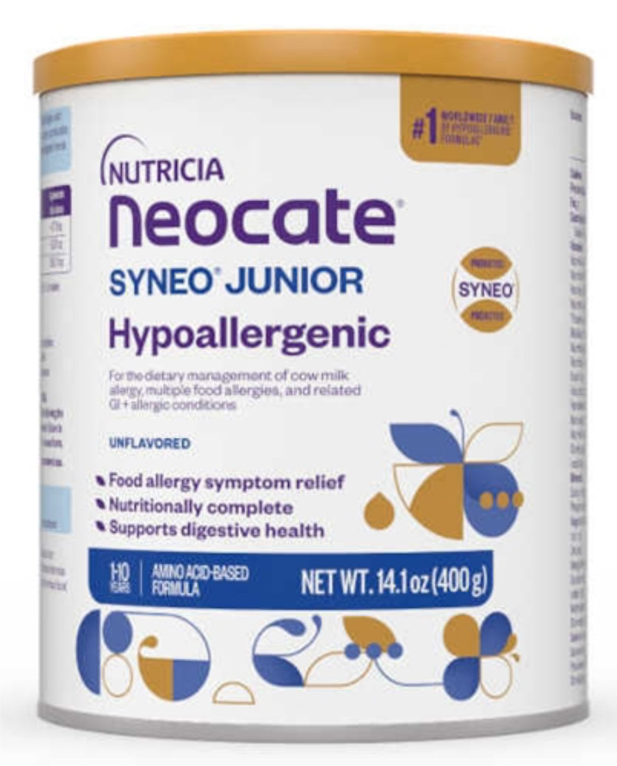 Neocate Syneo Jr. Hypoallergenic Formula 14.1 Oz,(Case of 4)