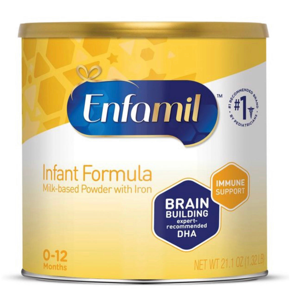 Enfamil Infant Formula with Iron, 21.1 oz (Case of 6)