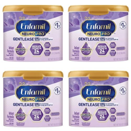 Enfamil Gentlease NeuroPro (4-19.5 oz) Case of 4