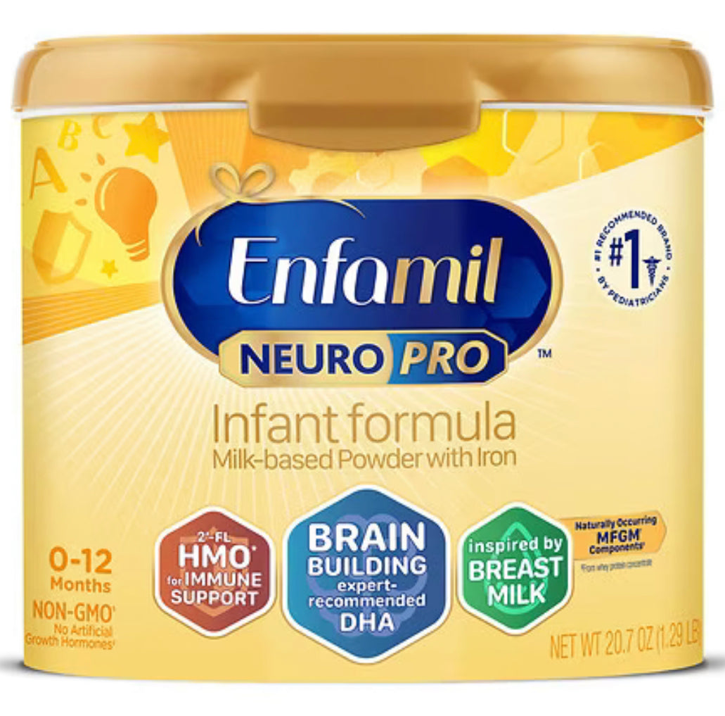 Enfamil NeuroPro Non-GMO (6 PACK 20.7 oz) Case of 6