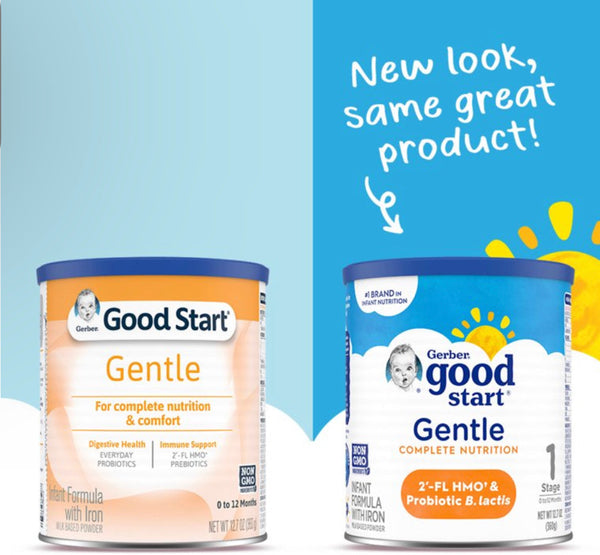 Gerber Good Start, Gentle Infant Formula, Tub 12.7 oz