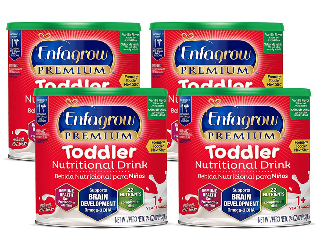 Enfagrow Premium Vanilla Toddler Non-GMO (4-24oz) Case